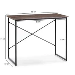 Bureau Cáceres, 90 Cm Longueur -Mobilier De Maison a054495ecebb47bf95acb599662f6d31