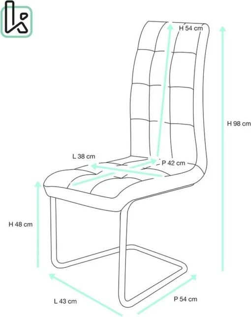 Chaise Salle A Manger MAXI (lot De 2) -Mobilier De Maison a4797a4ca7864d3b87231abe129fbd67