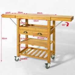 Desserte De Cuisine FKW25-N -Mobilier De Maison a4ffe71febdc401fb1fcc27892f37e86