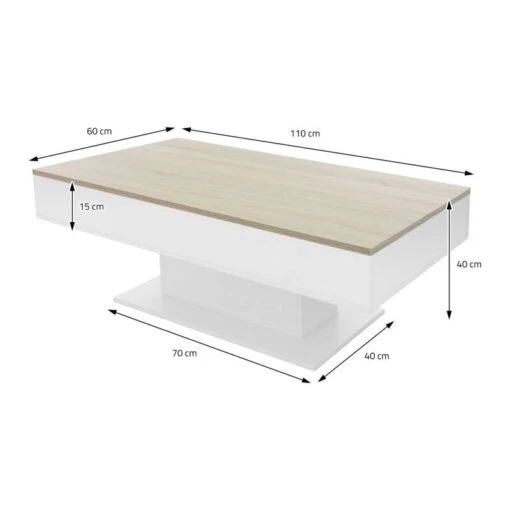 Table Basse ML-DESIGN Set -Mobilier De Maison a6d07b9fa49f45bda5c82be792830c52