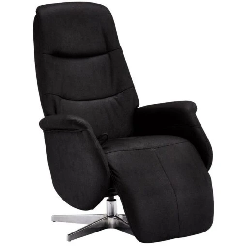 Fauteuil Relax Delta Noir -Mobilier De Maison a76e8f7e7af5491d8c3b26d668a59d0a