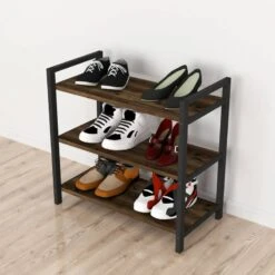 Étagère à Chaussures Sømna à 3 Niveaux -Mobilier De Maison ade26b32b5c64ecd97c649f3ac1d7f4e