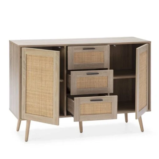 Buffet Dalia 3 Tiroirs Et 2 Portes Chêne -Mobilier De Maison ae3d22effbfd4bdbb14b4a8debf579e8