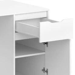 Bureau Ruben 140cm Blanc -Mobilier De Maison ae7a2bb5d5234b9bb130117aa445b4c9