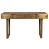 Console 2 Tiroirs En Bois Or -Mobilier De Maison af9d1b38d02c4d1fab8e4d71253f42d3