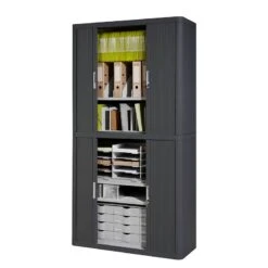 Armoire à Dossiers EasyOffice -Mobilier De Maison aktenschrank easyoffice anthrazit 204 cm 1722742