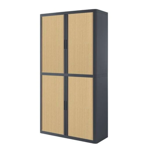 Armoire à Dossiers EasyOffice -Mobilier De Maison aktenschrank easyoffice anthrazit buche 204 cm 1751198