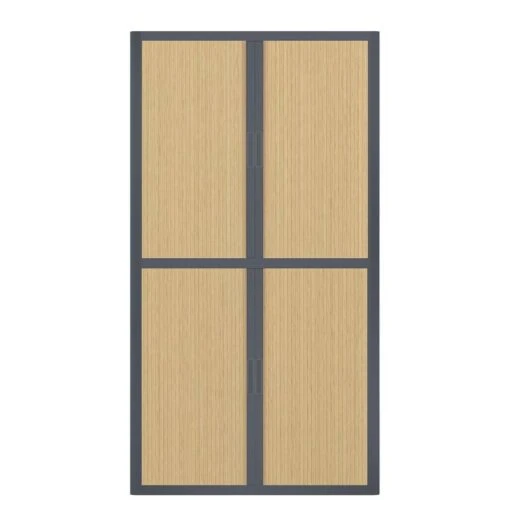 Armoire à Dossiers EasyOffice -Mobilier De Maison aktenschrank easyoffice anthrazit buche 204 cm 1751210