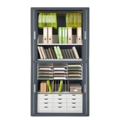 Armoire à Dossiers EasyOffice -Mobilier De Maison aktenschrank easyoffice anthrazit grau 204 cm 1750842