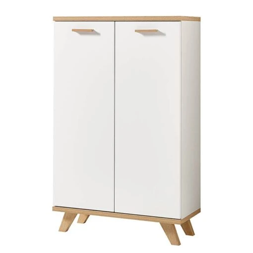 Armoire à Dossiers Neston I -Mobilier De Maison aktenschrank neston i eiche sanremo dekor weiss 1080246