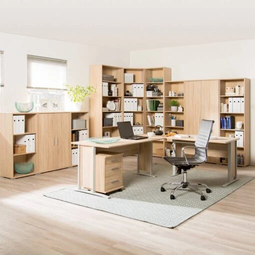 Armoire De Bureau Office Line - H 114 Cm -Mobilier De Maison aktenschrank office line iii eiche sonoma dekor 3145953