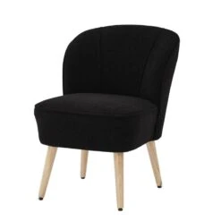 Fauteuil TIVOLI Tissu Bouclette Kaki -Mobilier De Maison b04c7c4849eb4c798f3b9ed5764e7919