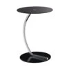 Table D'appoint Noire En Verre -Mobilier De Maison b31a62d3c3044566a2286e0333317321