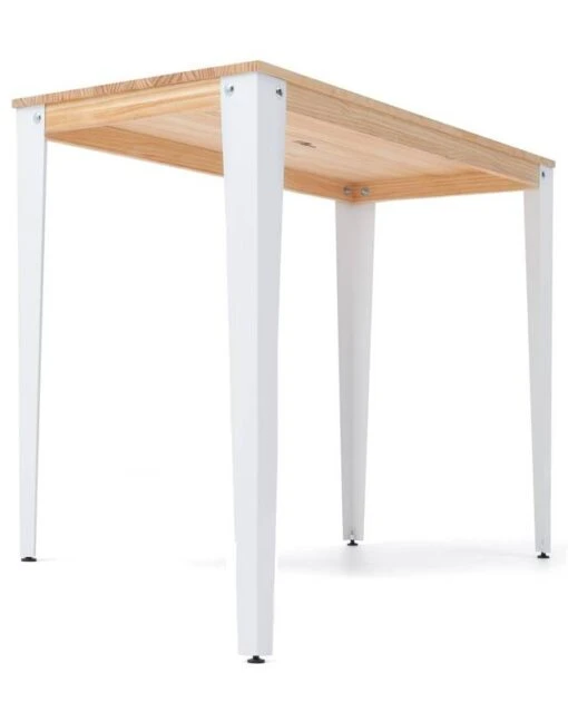 Table Mange Debout Lunds 60X100 BL-NA -Mobilier De Maison b8e65624fb114912befe47a2c1caa309