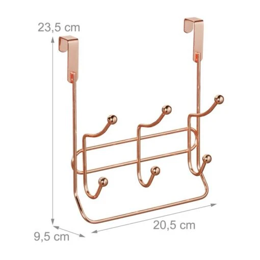 3x Porte-manteaux Avec 3 Crochets Double -Mobilier De Maison bac0899c90264a288c2a710457b360c9 1