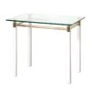 Table D'appoint Moselle III -Mobilier De Maison beistelltisch moselle iii stahl massivholz vergoldet hochglanz weiss 1427650