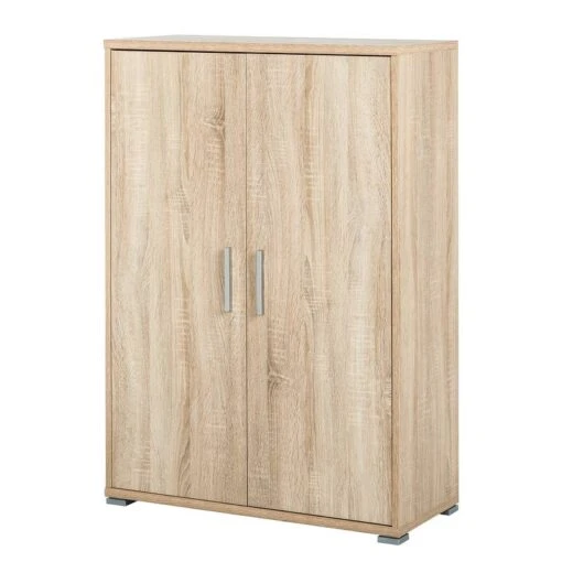 Armoire De Bureau Office Line - H 114 Cm -Mobilier De Maison buero schrank office line 3 ordnerhoehen eiche sonoma dekor 2917109