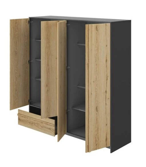 Armoire 4 Portes Et 1 Tiroir Mimizan -Mobilier De Maison c1c441051f88411abf20c860923d993d