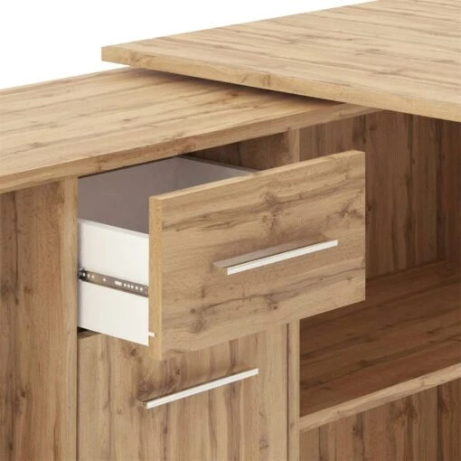 Bureau Chêne Sauvage CARMEN -Mobilier De Maison c408828a16af4c94b0a82841acc41114