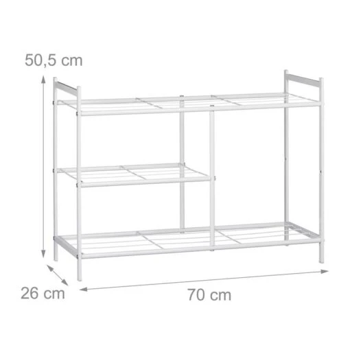 Meuble à Chaussures SANDRA 3 étagères -Mobilier De Maison c56d8dd15fea42409875e959c94e8f98