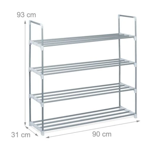 Meuble à Chaussures 4 étages En Lot De 3 -Mobilier De Maison c8d5121b0c564d4a88a14c83039fd686