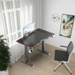 Pro-Tec Bureau Visalia à Hauteur Réglable -Mobilier De Maison c968b59f1eaf4bda9f47420a90d6064a