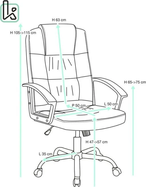 Fauteuil De Bureau Basculant LOOP -Mobilier De Maison cc22ed7381584a15b8a9e30cd7e639b9