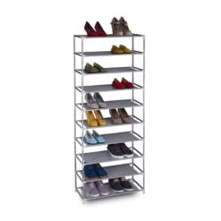 Étagère à Chaussures 10 Niveaux -Mobilier De Maison cfffbd1b1a3841f5a6b63ed14c0e9255