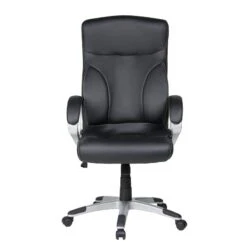 Fauteuil De Bureau Cosimo -Mobilier De Maison chefsessel cosimo kunstleder schwarz 3337565