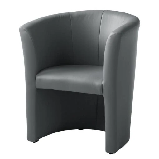 Fauteuil Cocktail Sinclair -Mobilier De Maison cocktailsessel sinclair kunstleder grau 5141468