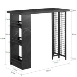 Table Haute De Cuisine FWT100-SCH -Mobilier De Maison d134f3bf52634f0b81f5b2434764855b