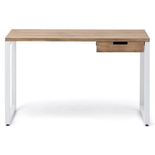 Table Bureau 1 Tiroir 60x140x75cm BL-EV -Mobilier De Maison d41a1ca03acd43c59c6fe42bc514528a