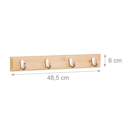 2x Porte-manteaux Patères 4 Crochets -Mobilier De Maison d57820b357d84a9593d706ab2eeb3ab3