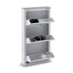 Meuble à Chaussures KIBO 3 Compartiments -Mobilier De Maison d7d24c242d254b35ab6500c890e23375