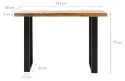 Table Console 115x40x77cm Noir/naturel -Mobilier De Maison d92a9baa9cb5405d9a28e73587c93f38.cropped 36 452 1926 1252.processed