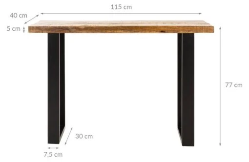 Table Console 115x40x77cm Noir/naturel -Mobilier De Maison d92a9baa9cb5405d9a28e73587c93f38.cropped 36 452 1926 1252.processed