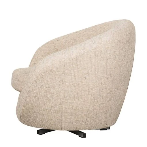 Fauteuil Pivotant Marvin -Mobilier De Maison drehsessel marvin strukturstoff creme 1756534