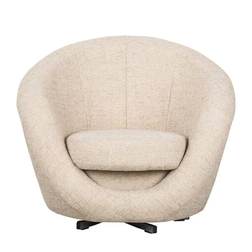 Fauteuil Pivotant Marvin -Mobilier De Maison drehsessel marvin strukturstoff creme 1756554