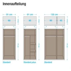 Armoire à Portes Battantes Case I -Mobilier De Maison drehtuerenschrank case i alpinweiss 329350