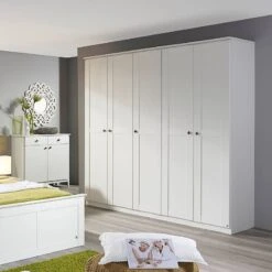 Armoire Rosenheim -Mobilier De Maison drehtuerenschrank rosenheim alpinweiss 226 cm 5 tuerig 3307881