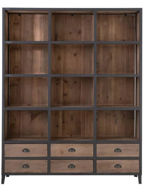 Bibliotheque 12 Cases 6 Tiroirs 216cm -Mobilier De Maison e0afd86832f444c7959502536ca87b25.cropped 0 437 2000 2575.processed