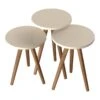 Set De 3 Tables D'appoint Snede Rondes -Mobilier De Maison e2244f56605d4b9bb1a572941b1170bf