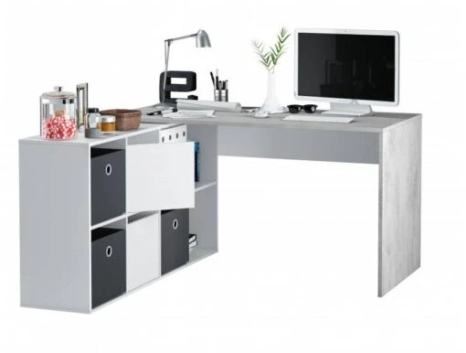 Bureau MARION (caissons Multipositions) -Mobilier De Maison e4f715fe19e34086bf4cf4ed4f2f30e5