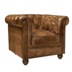 Fauteuil Chesterfield -Mobilier De Maison e8686558bfae428b89dd5de20c0b2c0b