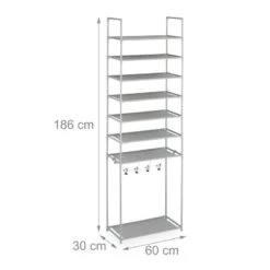 Étagère à Chaussures Compartiment Bottes -Mobilier De Maison e9a07fccddf64281a8910b3590fa8b02