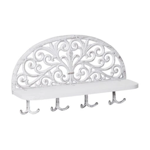 Porte-manteaux Mural Blanc En Lot De 2 -Mobilier De Maison ec41a15e2b1e4575be5313fe6e951cb8 1