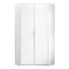 Armoire D'angle Click -Mobilier De Maison eckschrank clack alpinweiss anthrazit 1386572