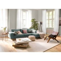 Table Basse Emblaze -Mobilier De Maison ecksofa billund webstoff aquablau longchair davorstehend rechts 4738080