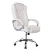 Chaise De Bureau Karen Elevable Blanc -Mobilier De Maison ee1896412fe84993ae4c0c30656a28bf