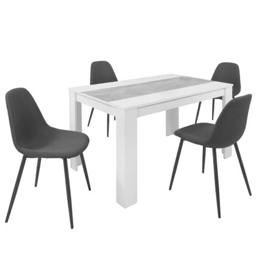 Table Isorana -Mobilier De Maison essgruppe isorana beton optik 5034884